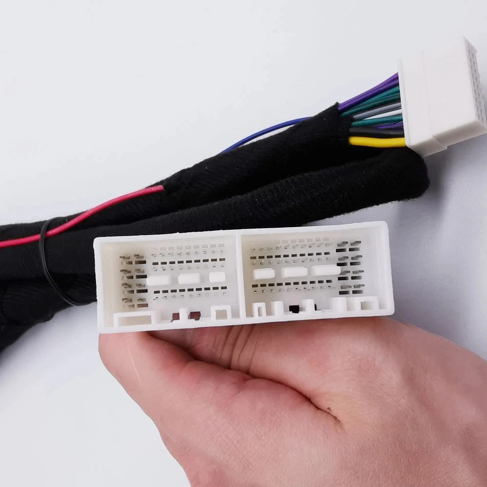 PUZU # 37 Cable ISO del arnés de cableado del amplificador DSP del coche para los nuevos coches Kia HYUNDAI para el nuevo Tucson