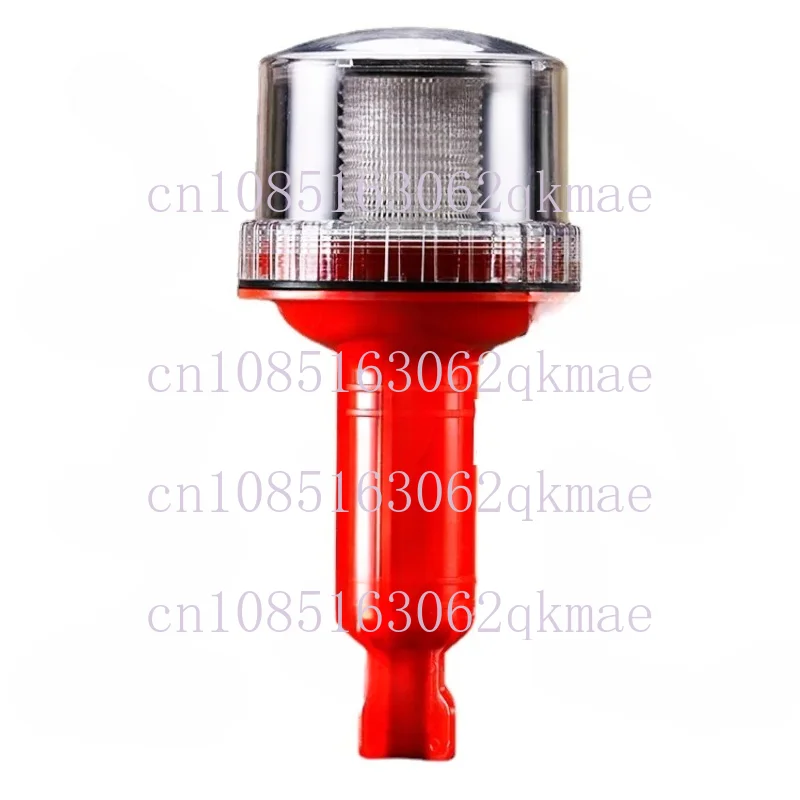 

Marine Led Solar Navigation Light Sailing Signal Light Three-Color Flash Positioning Light Night Warning