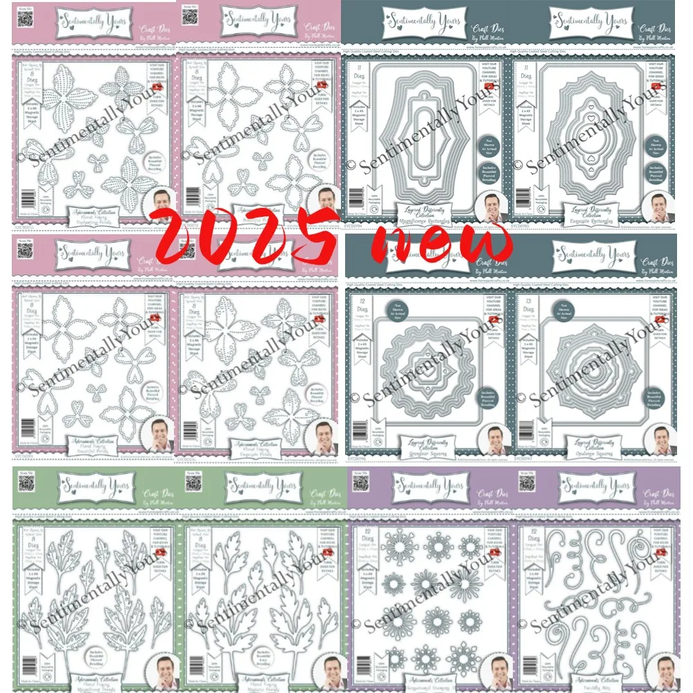 

Grandeur Squares 2025 New Metal Cutting Dies For DIY Scrapbooking Crafts Maker Photo Album Template Handmade Decoration