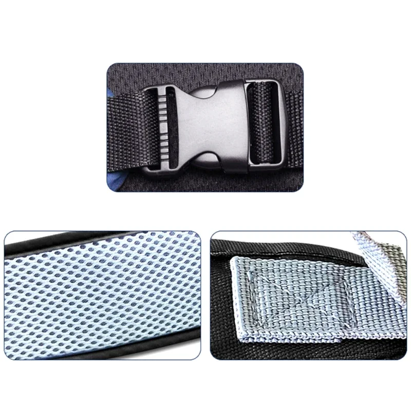 سكوتر كهربائي للدراجات حزام أمان للأطفال قابل للتعديل لسلامة الأطفال لحزام المقعد الخلفي لأشرطة أمان المقعد X37F #5