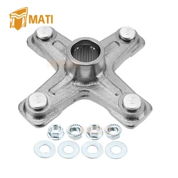 MATI Kit de cubo de rueda trasera para Yamaha Banshee 350 Warrior 350 Raptor 700 660 350 250 YFZ450 YFZ450X 1PE-F53K0-00-00 1PE-F5383-00-00