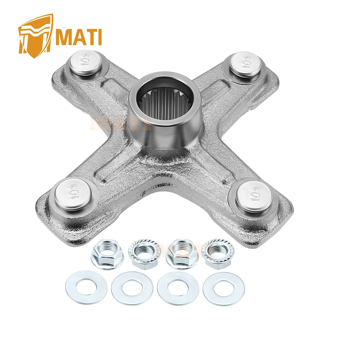 MATI Rear Wheel Hub Kit for Yamaha Banshee 350 Warrior 350 Raptor 700 660 350 250 YFZ450 YFZ450X 1PE-F53K0-00-00 1PE-F5383-00-00