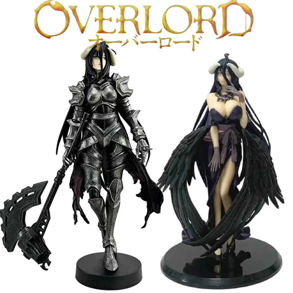 Figurine de collection Albedo Armure du Roi des Démons (OVERLORD) de 23 cm – Série Anime – Cadeau d'anniversaire pour fans