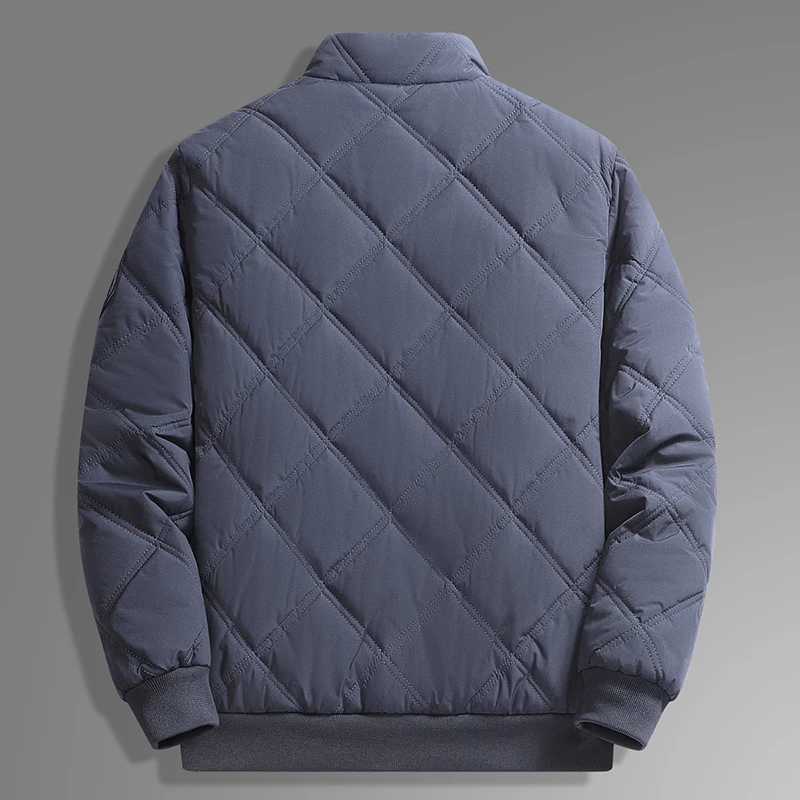 معطف باركاس موضة شتاء جديدة للرجال سميك دافئ مقاوم للرياح هدية للأب والزوج سترة مقاس كبير 8XL 7XL ملابس ماركة