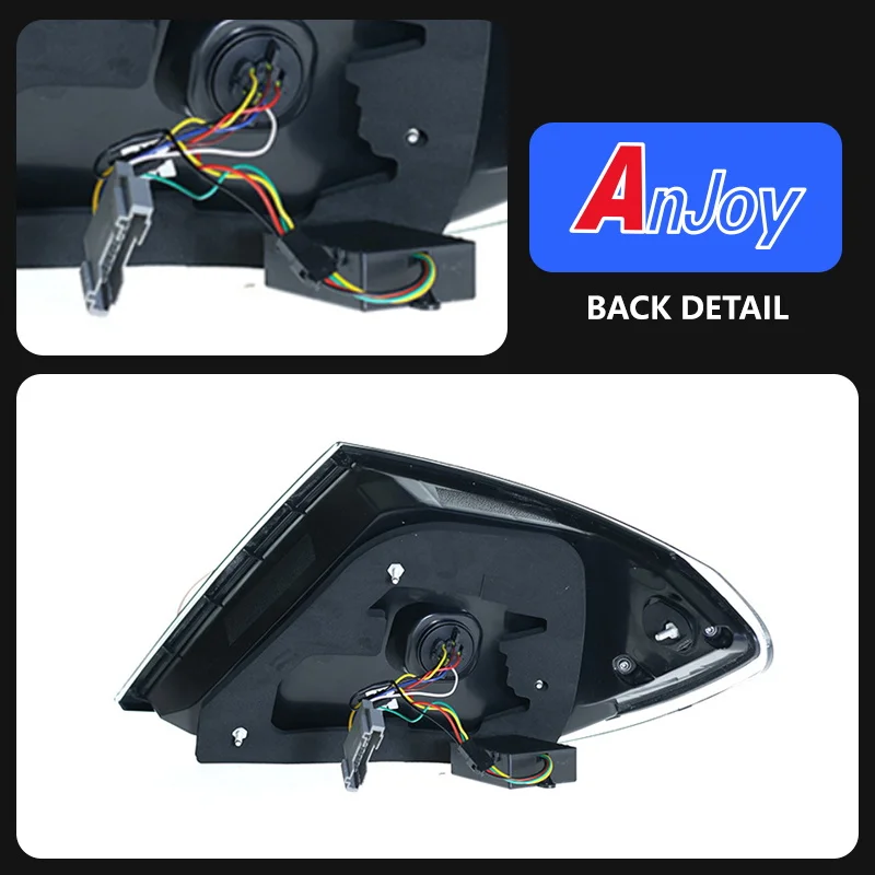 Car Styling for Benz W204 Tail Lights 2007-2013 Maybach Style LED DRL Turn Signal Brake Reverse Auto Accessories