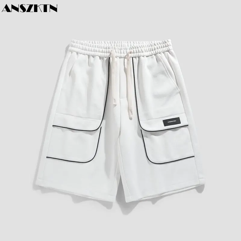 ANSZKTN New spring and summer sports outdoor casual shorts