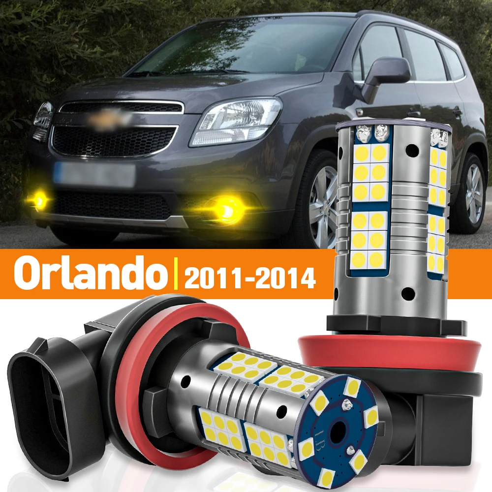 2 Stuks Led Mistlicht Voor Chevrolet Orlando 2011-2014 2012 2013 Accessoires Canbus Lamp