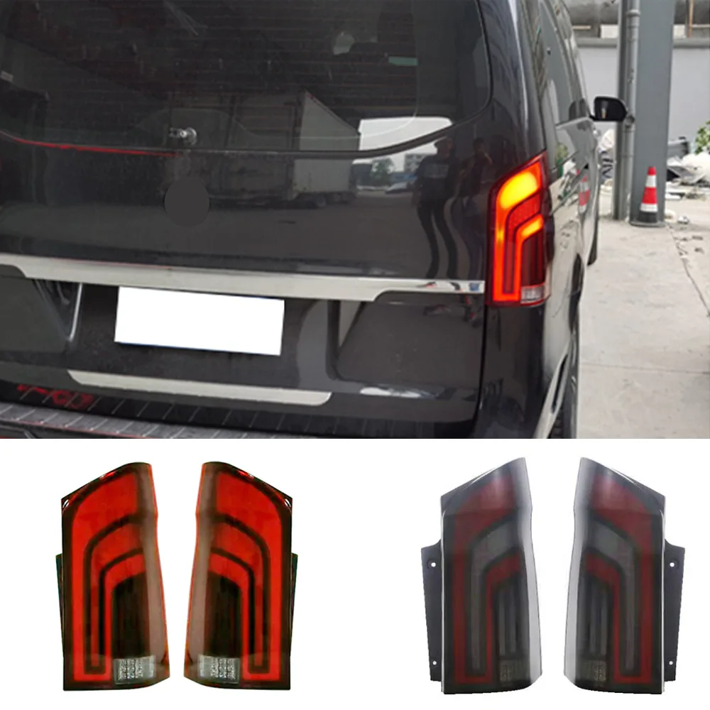 

For the Mercedes Benz Vito V260 taillight assembly with 16-21 Vito V260 flowing LED taillights