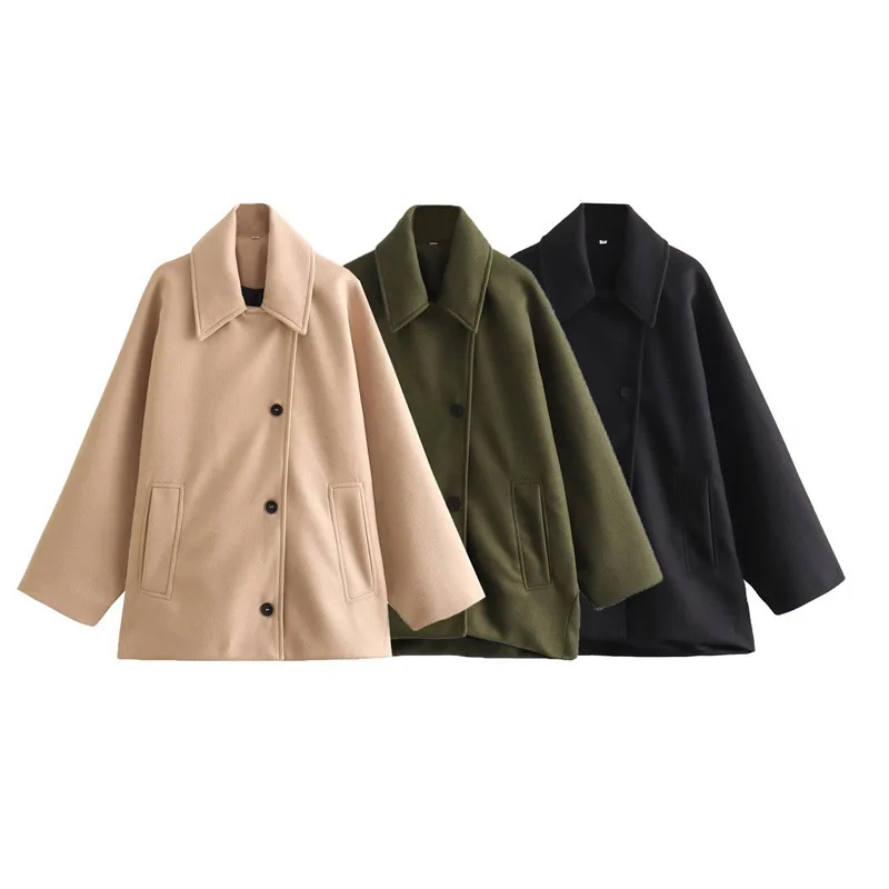 

Y2k Oversized Long Jacket Women Long Sleeve Women's Trench Coat Autumn Bomber Jackets for Women Winter New in Coats and Jackets