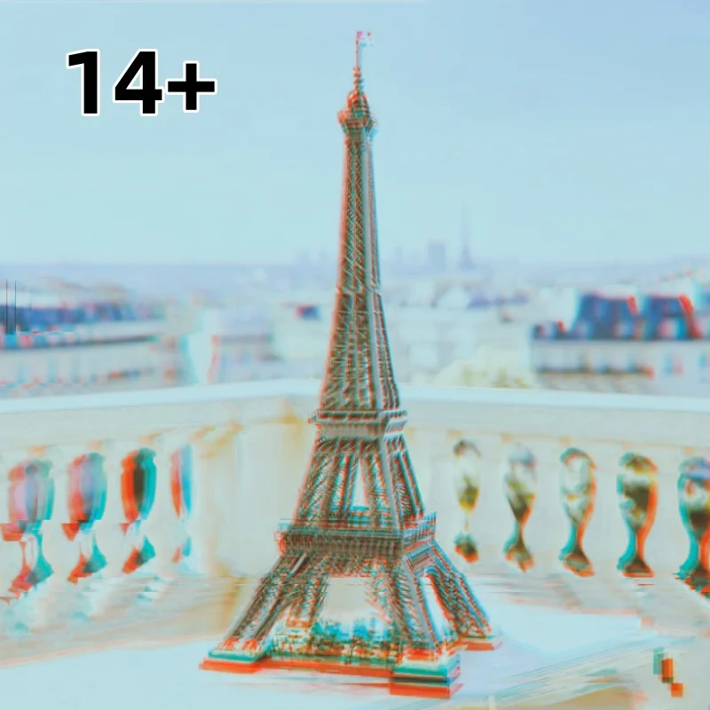 In Stock Collector Editions High Tower PARIS 10001pcs Building Blocks DIY Display Bricks Model Christmas Decor Gift For Adults