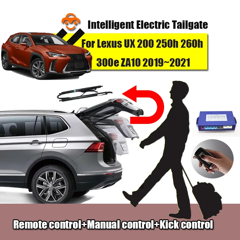 

Car Power Trunk Lift Electric Hatch Tailgate Strut Auto Rear Door Actuator For Lexus UX 200 250h 260h 300e ZA10 2019~2021