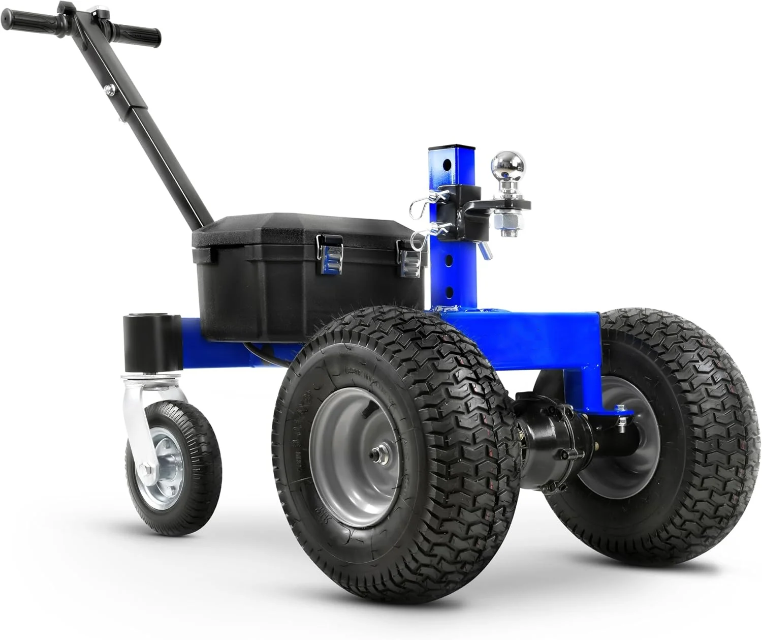 مقطورة كهربائية دوللي مع محرك 800 وات 7 أمبير تيار مستمر 24 فولت عربات يدوية لسهولة الحركة حتى 440 رطل #1