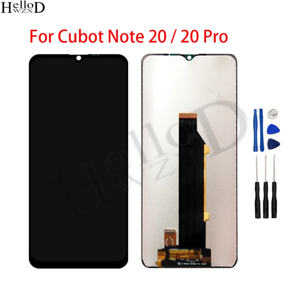 

100% Tested 6.5" LCD Display For Cubot Note 20 Pro LCD Display Touch Screen Digitizer Assembly Front Screen Replacement