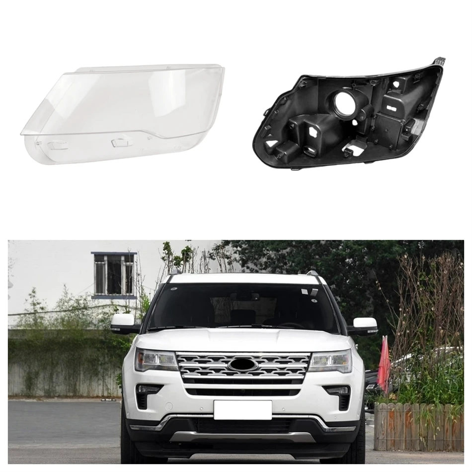 For Ford Explorer 2016 2017 2018 Articles Cars Base Head Lamp Shell Headlamp Back Housing Headlight Cover