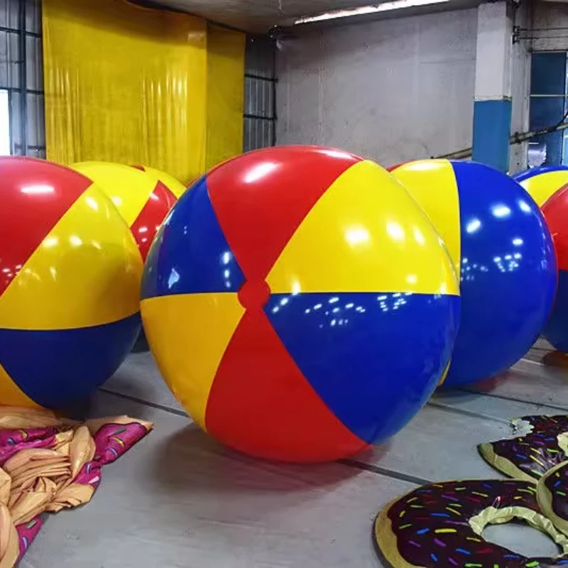 

2 Meters Inflatable Ball Beach Ball Water Outdoor Game Square Big Ball Festival Party Event Stage Props