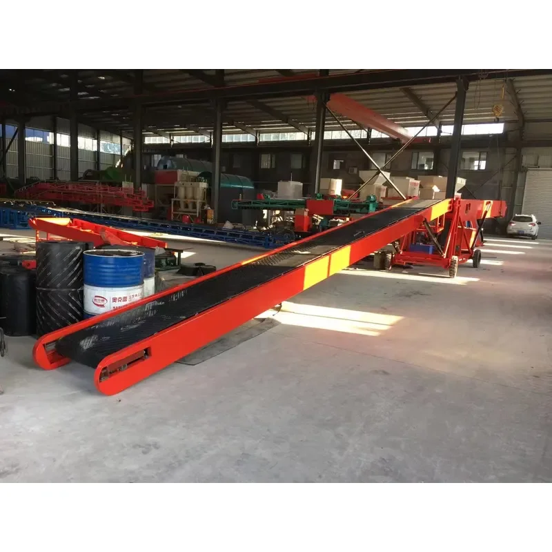Mobile Double-wing Loading and Unloading Conveyor