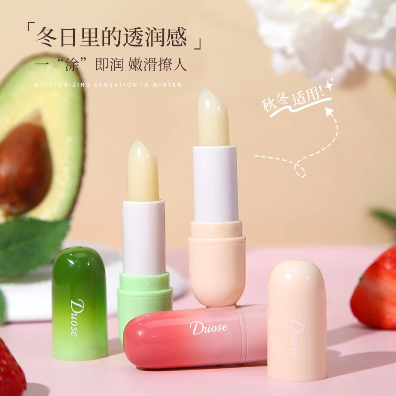 1/3 szt. Zestawy balsamów do ust o smakach owoców, na dzień i na noc, miętowy, powiększający usta, odżywczy, nawilżający, błyszczyk do ust, nietłusty, przeciw pękaniu