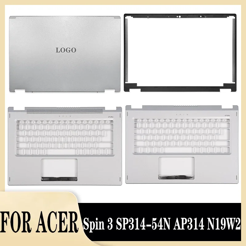 

Brand NEW Laptop LCD Back Cover For Acer Spin 3 SP314-54N AP314 Notebook Housing TOP Case Rear Lid Silver/Bezel Frame/Palmrest