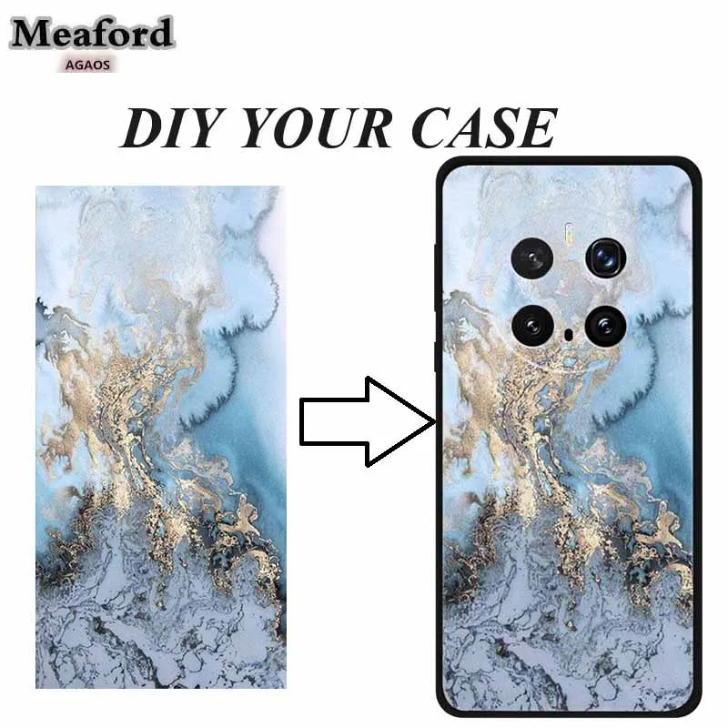 DIY Phone Case for Meizu Note 16 22 21 5G 15 Etui 20 Pro Lucky08 Black Silicone TPU Cover Personalized Photo Customized Fundas