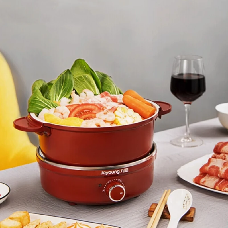 2024 Electric Hot Pot 2.5L Household Multifunctional Student Dormitory Split Removable and Washable Small Electric Cooking Pot