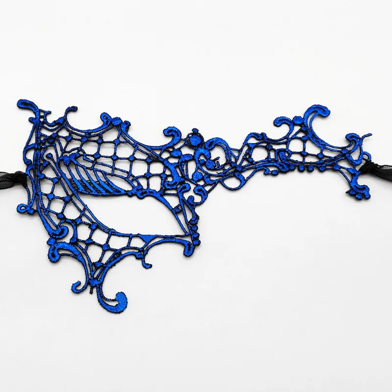 Halloween Carnival Makeup Ball Mask Sexy Lace One Eyed Half Face Mask Halloween Props Show Makeup Christmas Ball Masks