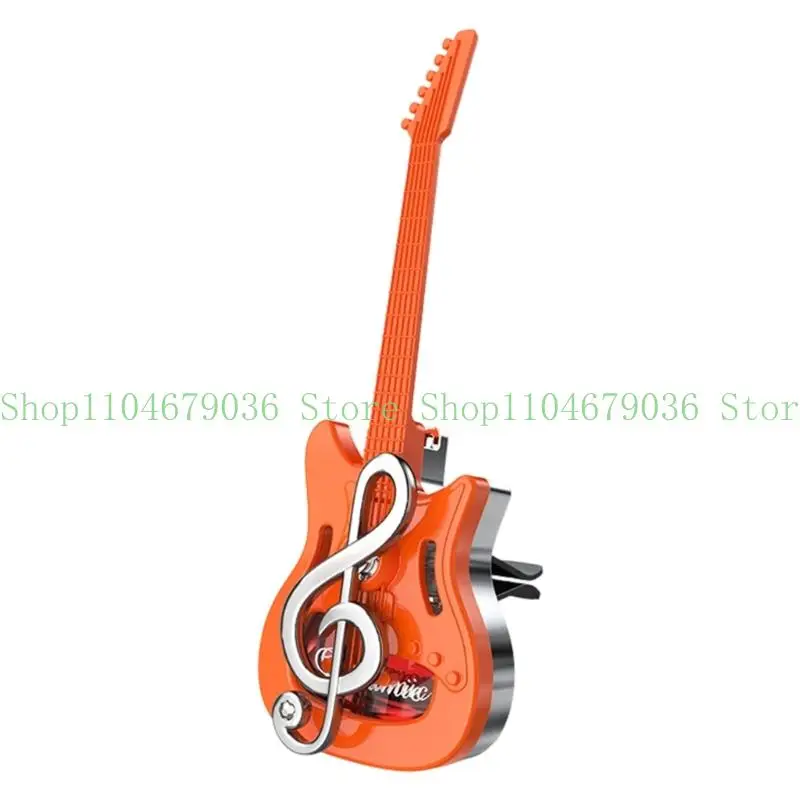 652F Car Vent Clip Guitar With Fragrances Function For Music Enthusiasts