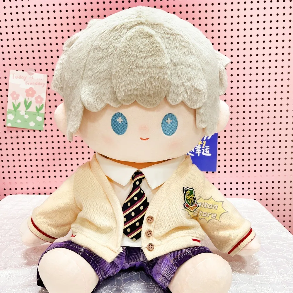Handmade Love and Deepspace Xavier 40cm Cotton Doll Clothes Anime Cosplay Costume Toy Dress up Outfits Accessories Props Gift
