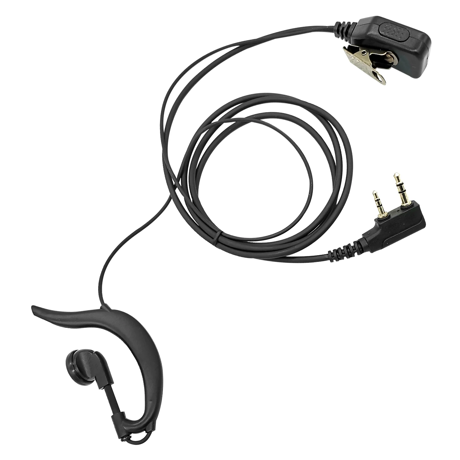 Two-Way Monitoring Earphone, G Wire Reel, PTT Intercom, Suitable for Baofeng GT-1, GT-3 and Other Models