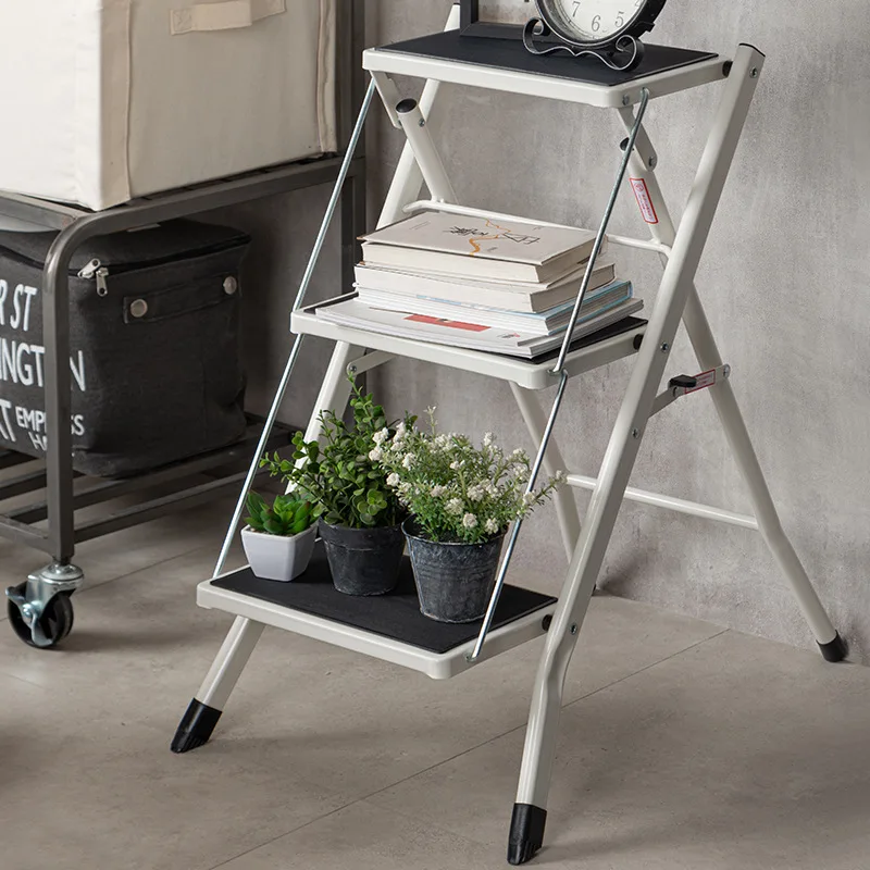 

Japanese folding ladder stool dual-purpose portable outdoor car wash step small stool home kitchen ladder Durable