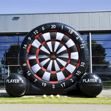 Inflatable Giant soccer darts board foot dart