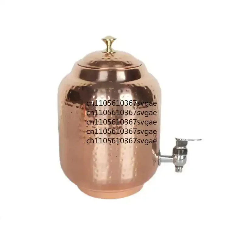 Dining and Bar Use Southeast Asian Vintage Copper Water Jug Handmade Cold Water Kettle