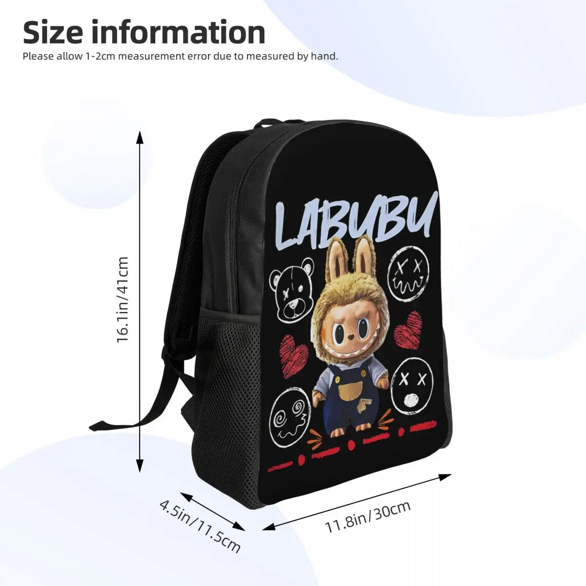 Mochila Labubu Pop Mart Popmart Adorable y imparable para niños, mochilas escolares preescolares para niños y niñas