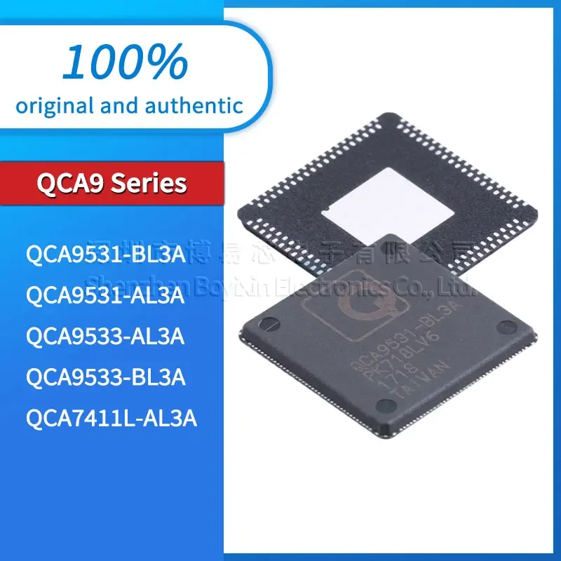 Original authentique QCA9533-BL3A QCA9533-AL3A QCA9531-AL3A QCA9531-BL3A QCA7411L-AL3A QFN-156