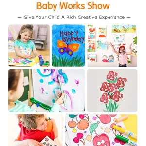 50pcs Count Crayola Super -Tipps Waschbare Marker für Kinder 8 Hauptverkäufe von Crayola -Wachskreide - №5