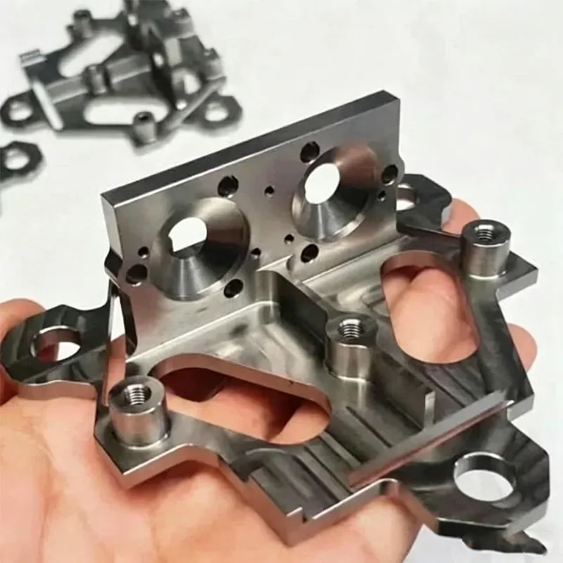 Custom CNC Machined 45# Steel Triangular Support Bracket Industrial Equipment Machining Services Product