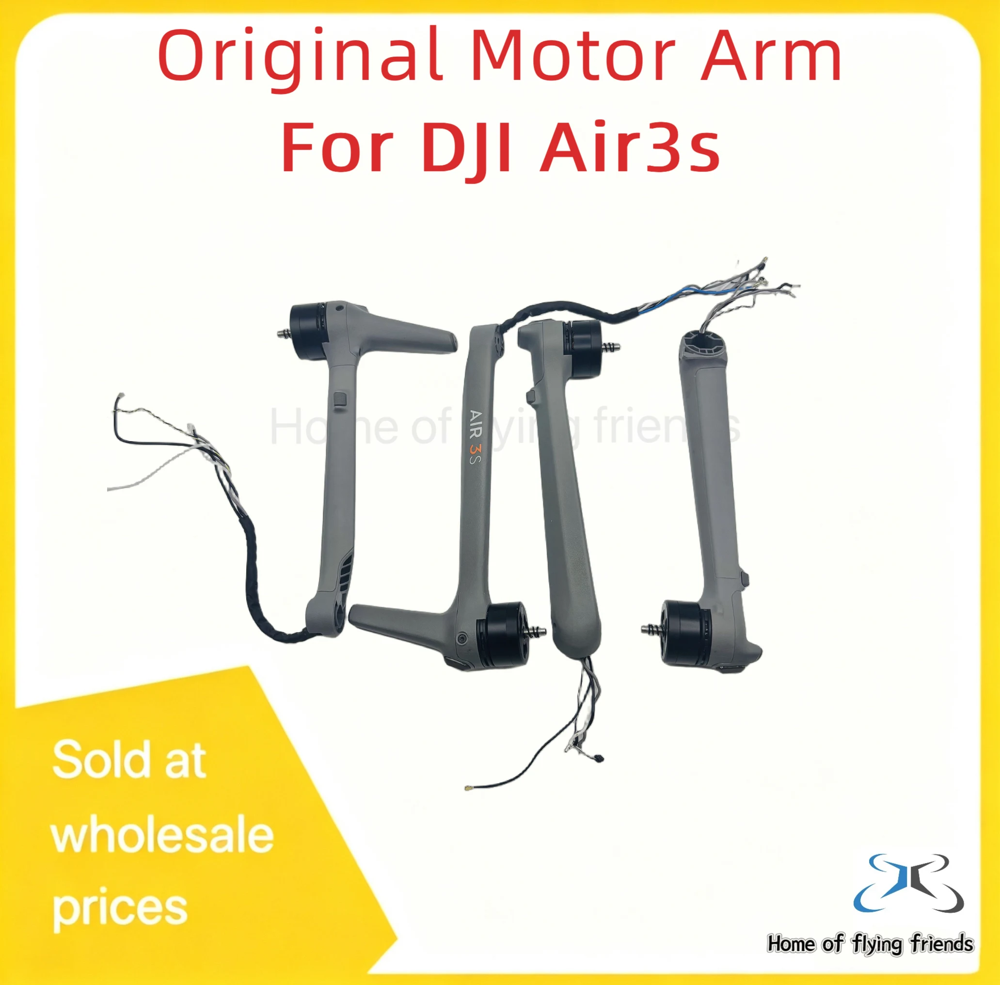 Original Air 3S Motor Arm Left Right Front Rear with Motor Replacement for DJI Air 3S Drone Repair Spare Parts Accessories