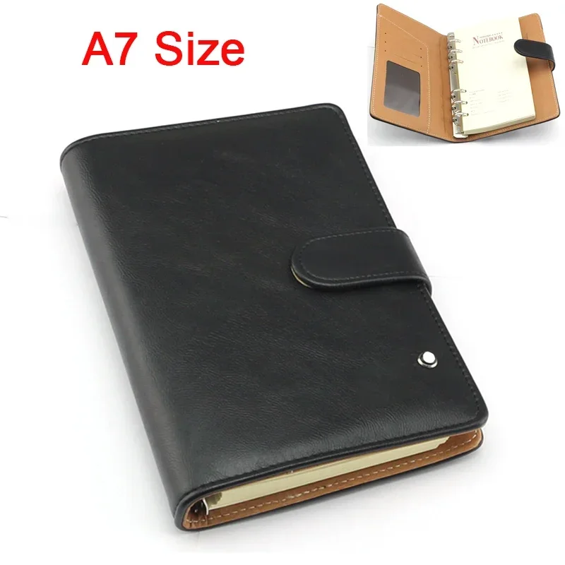 High Quality MB Softcover Notebook A5 Size Luxury Augmented Paper Notebook Leather Office Journal Diary Notepad