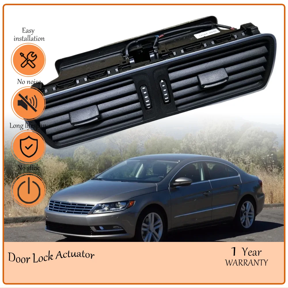 

Matte Black Centre Interior Dashboard AC Air Vent Assembly Fit for VW Passat CC Variant 2009-2014 OEM 3AB819701A 3AB819701AVAL