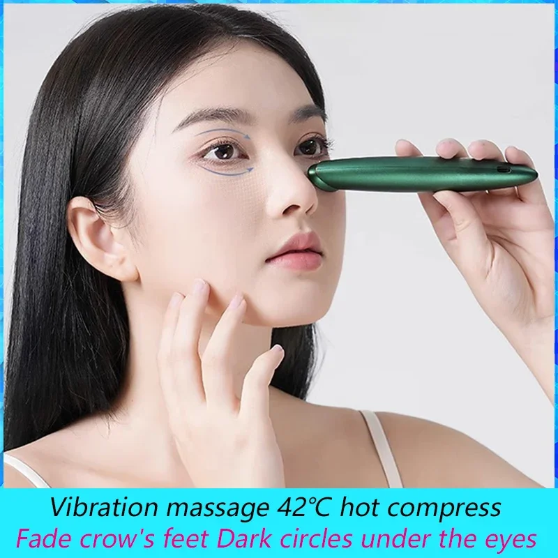 

Electric Eye Massage Beauty Device 42℃ Hot Compress, Dilute Bags Under The Eyes, Get Rid of Dark Circles, ESM, USB MY-003