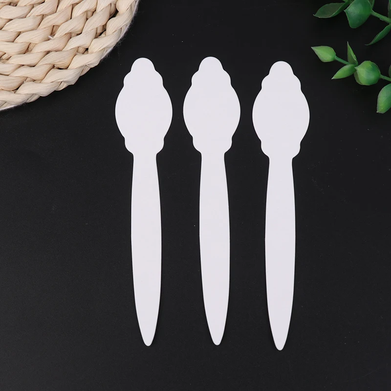 

100Pcs Perfume Test Strips Perfume Blotter Strips Disposable White Perfume Test Paper Strips Multi-use For Essential Oils