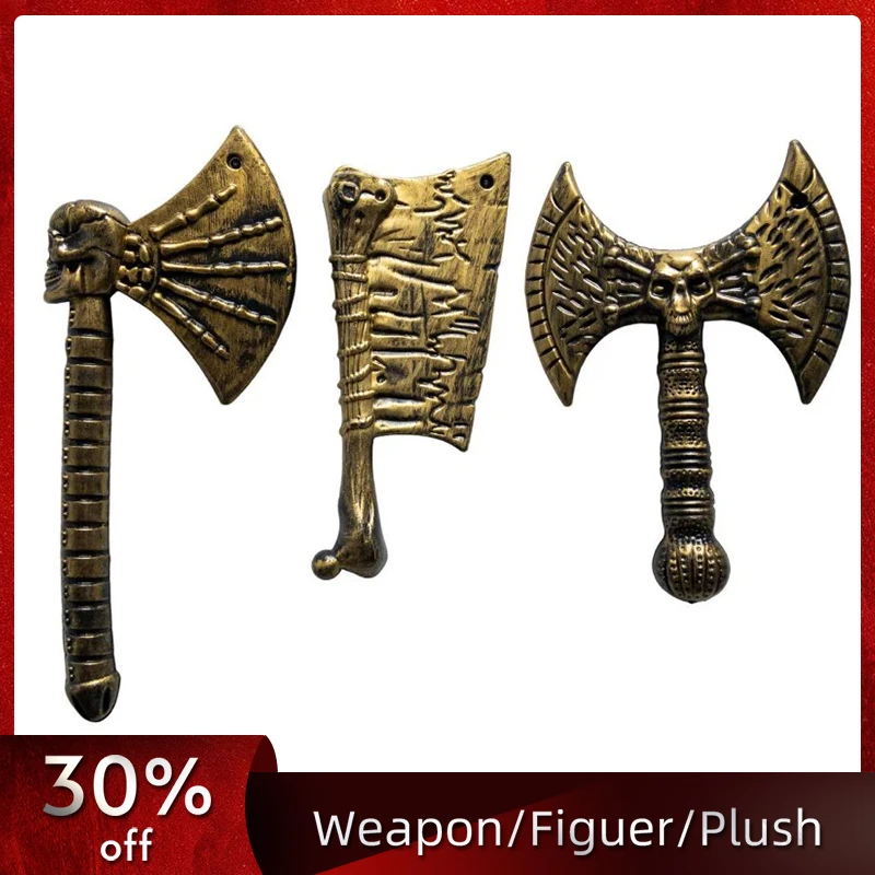 

42cm/16.53in Katana PU Skeleton Axe Model Knife Props Cosplay Collectible Party Supplies Halloween Ornaments Boy Toy Funny Gifts
