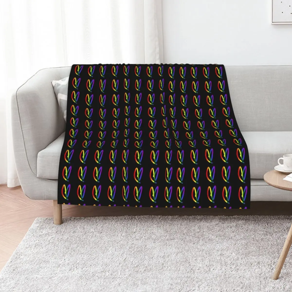 

lgbt lovatic heart Throw Blanket Heavy Large Cute Thins Blankets