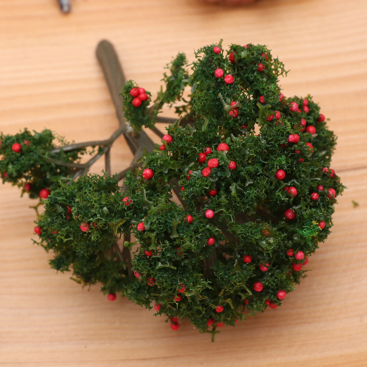 

12 Pcs Artificial Tree Decoration Apple Mini Trees Model Green Planting Layout Miniature Shangshuishi