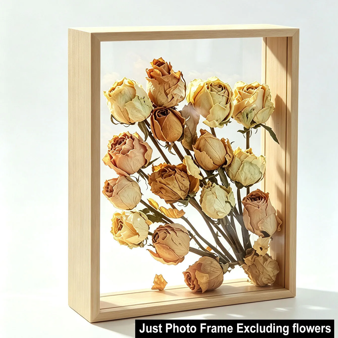Clear Acrylic Double-Sided Shadow Box Frame