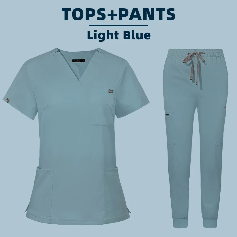 Groothandel Operatiekamer Medische Uniform Scrubs Ziekenhuis Werken Scrubs Set Medische Benodigdheden Verpleegkundige Tandheelkundige Chirurgie Pak Werkkleding
