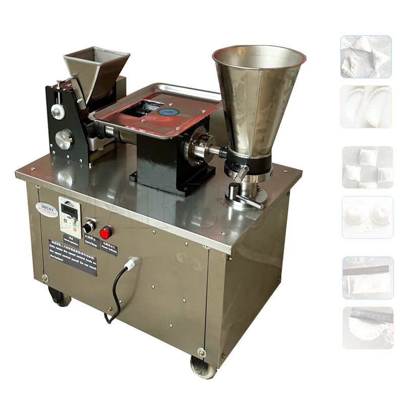 Automatic Curry Puff Maker Stainless Steel Jiaozi Machine Samosa Spring Roll Make Machine 4800pcs/h