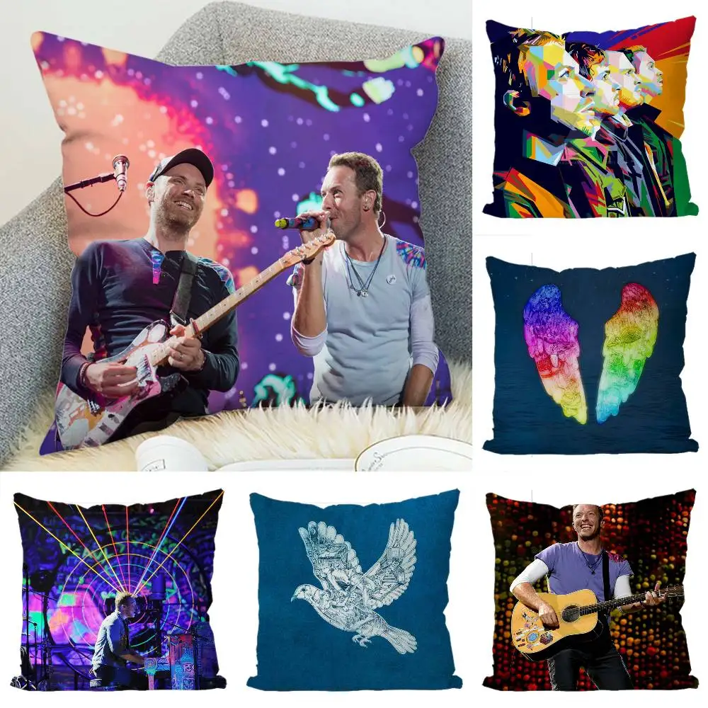 

Coldplay Pillow Case Luxury Double-sided For Car Pillows 45x45 Cushions Cover Home And Decoration Sofa Pillowcase 50x50