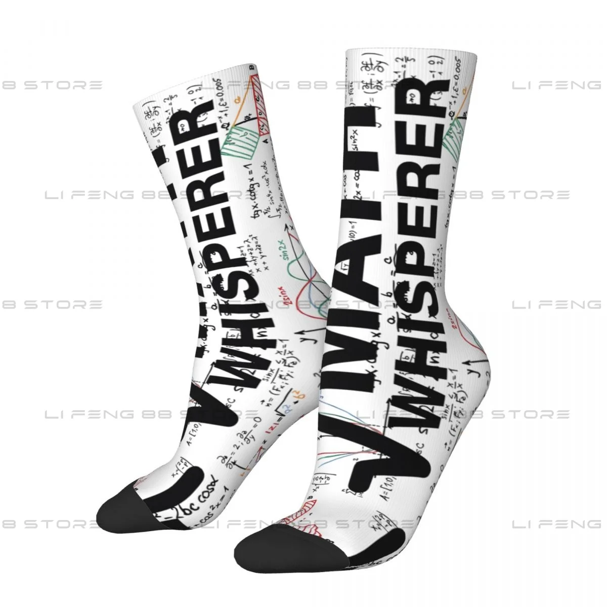 Math Whisperer Pi Unisex Winter Socks Running Happy Socks Street Style Crazy Sock