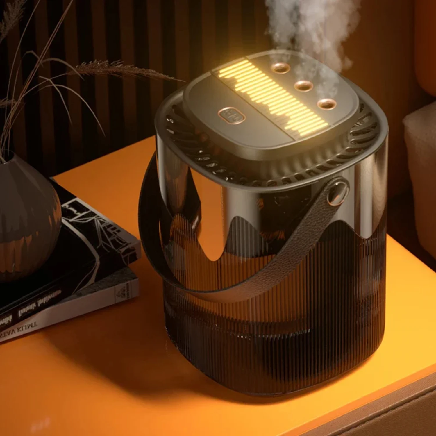 

Humidifiers Bedroom 3L Air Humidifiers Essential Oil Diffuser Household Top Fill Ultrasonic Cool Mist Humidifier Large Room