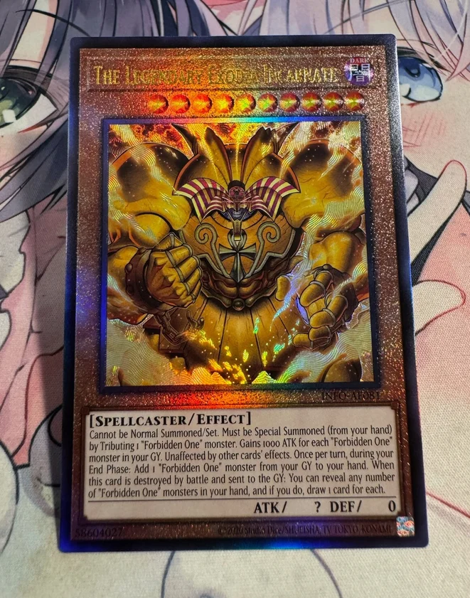 Yu-Gi-Oh YGO KONAMI Duel Monsters INFO-AE081 The Legendary Exodia Incarnate Ultimate Asian English Collection Mint Card